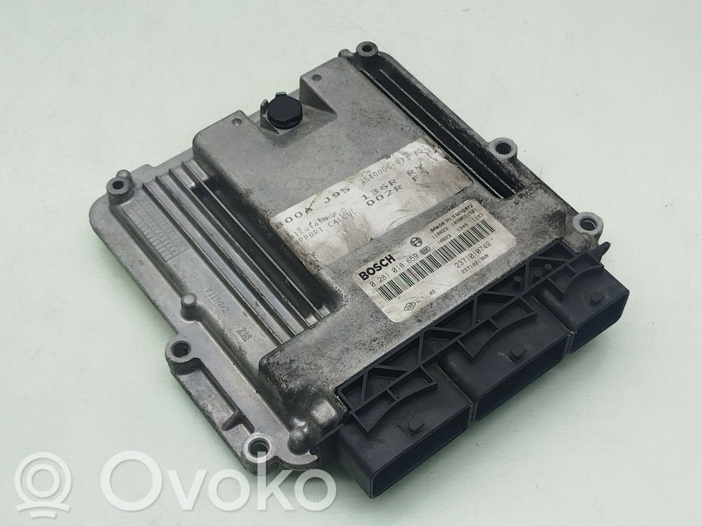 Renault Scenic III -  Grand scenic III Komputer / Sterownik ECU silnika 