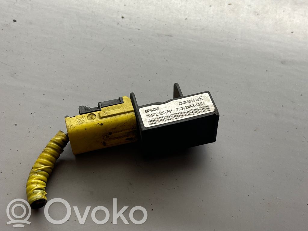 Airbagsensor Crashsensor Drucksensor   5WK43786,G0WM0NDEG72,77970SWAE113M4