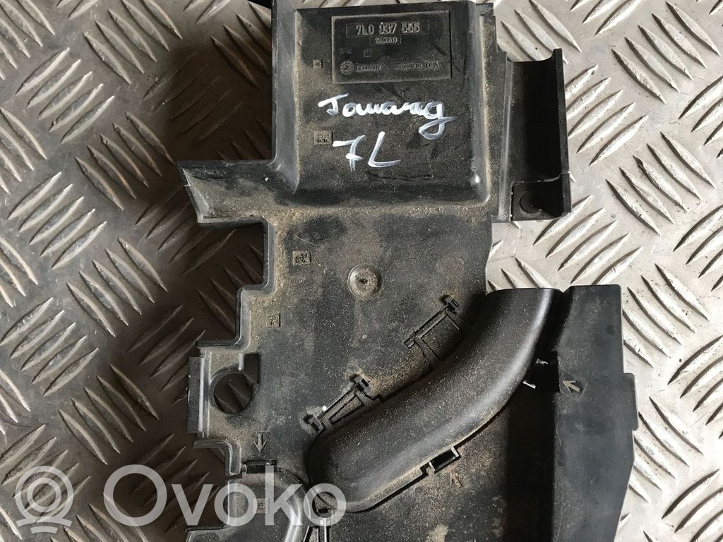 Volkswagen Touareg I Pokrywa skrzynki bezpieczników 