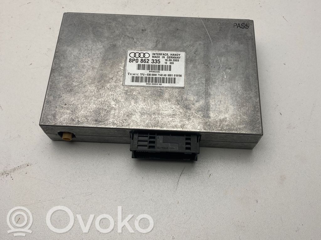Audi A4 S4 B7 8E 8H Bluetooth control unit module 