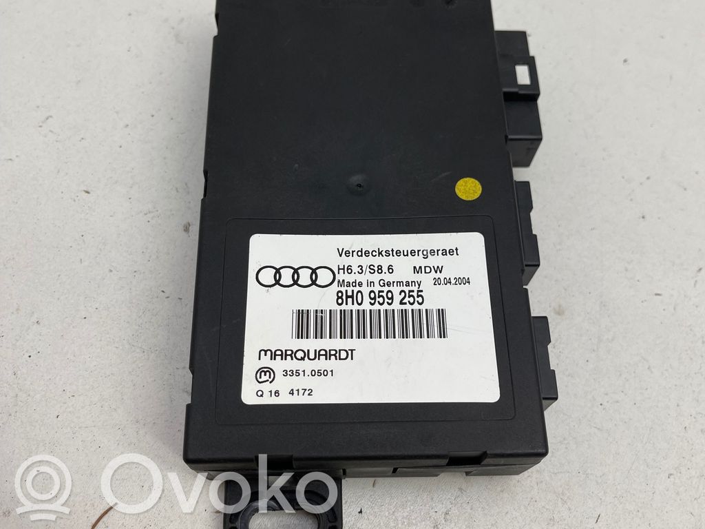 Audi A4 S4 B6 8E 8H Autres unités de commande / modules 