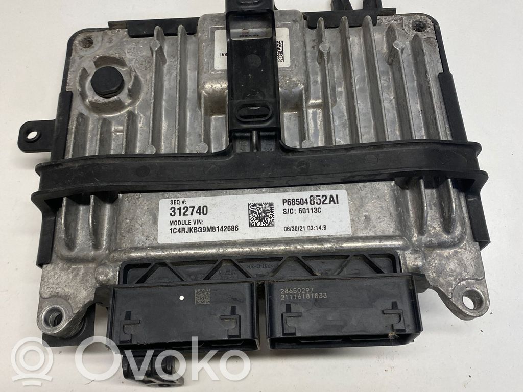 Engine control unit/module   P68504852AI,60113C,28650297,312740