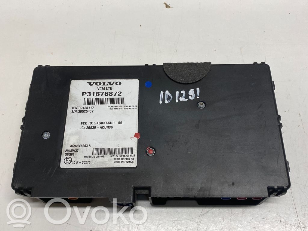 Other control units/modules   31676872,32130117,30525407