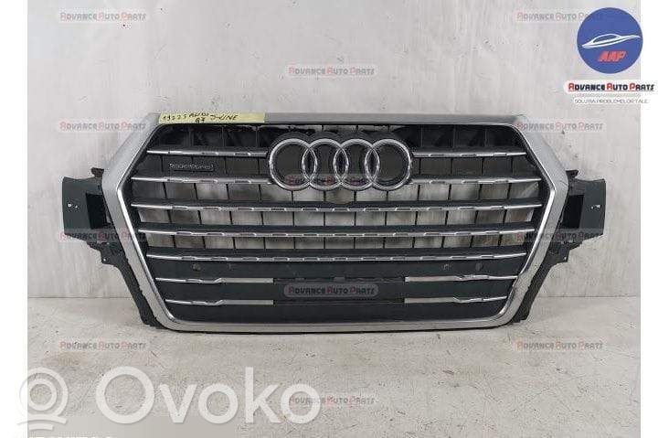 Audi SQ7 Etupuskurin ylempi jäähdytinsäleikkö 