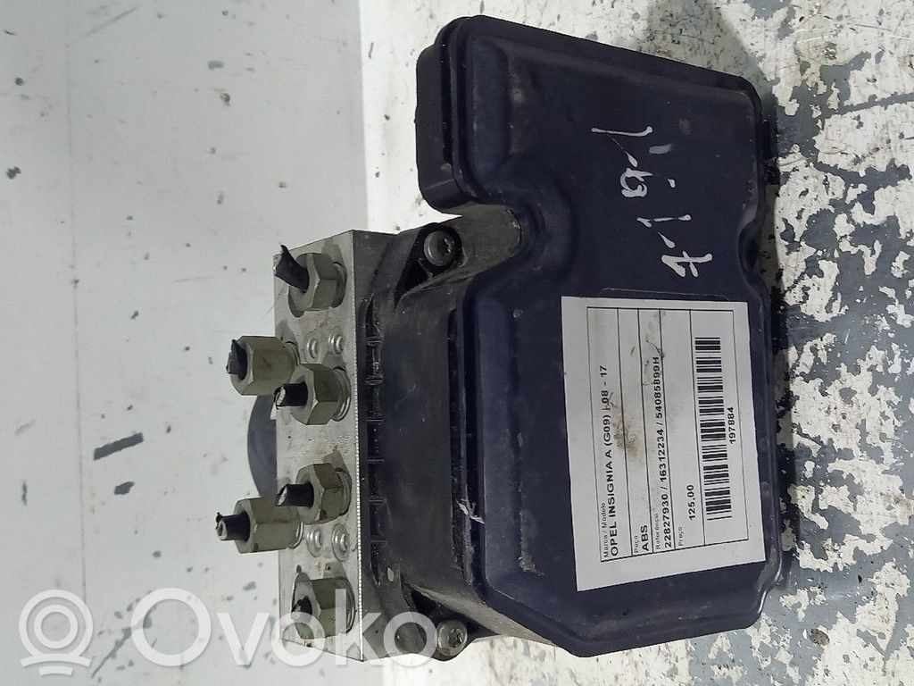 Pompe ABS   22827930,16312234,54085899H