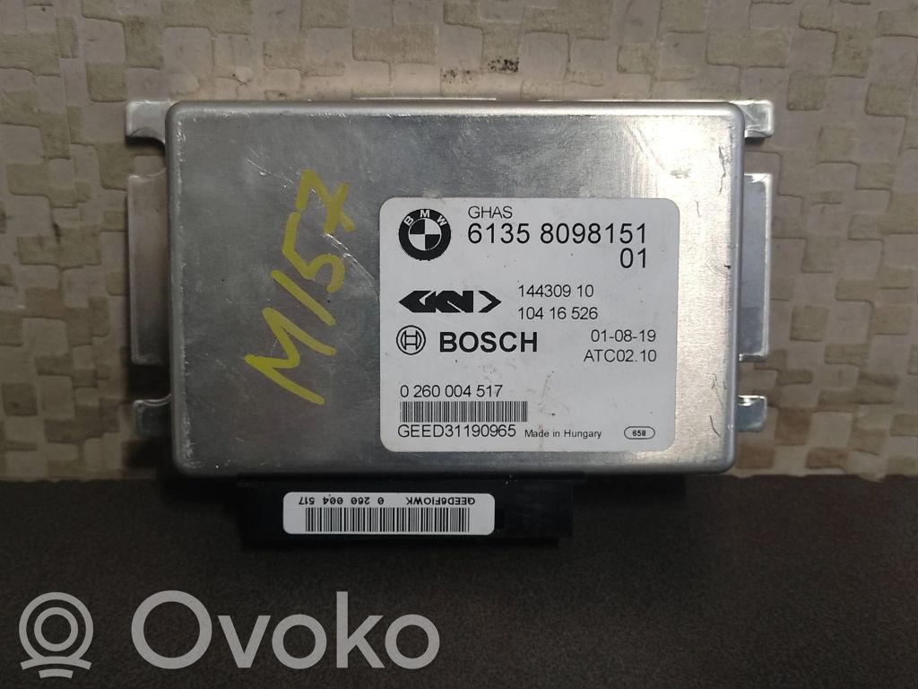 BMW M4 F82 F83 Other control units/modules 