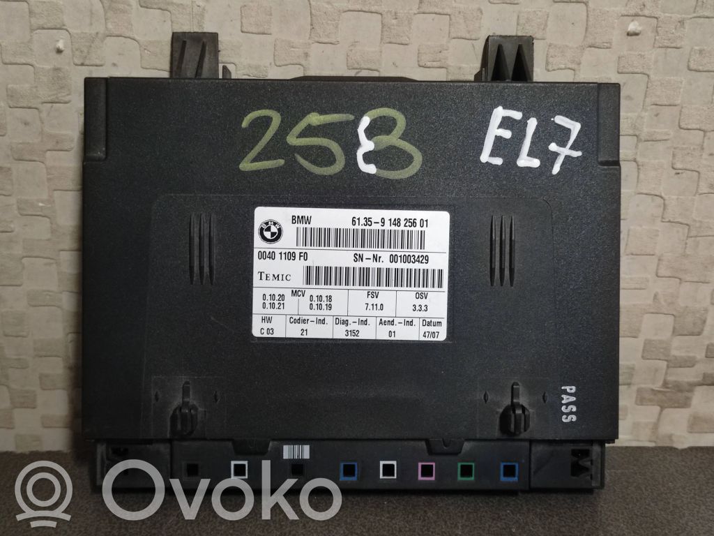 BMW 7 E65 E66 Sēdekļa vadības modulis 