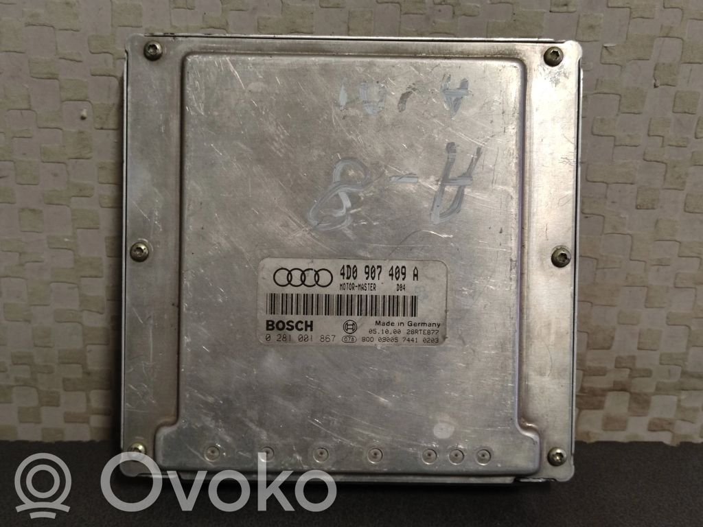 Audi A8 S8 D2 4D Engine control unit/module 