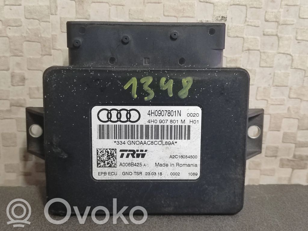 Audi A6 S6 C7 4G Moduł / Sterownik hamulca ręcznego 