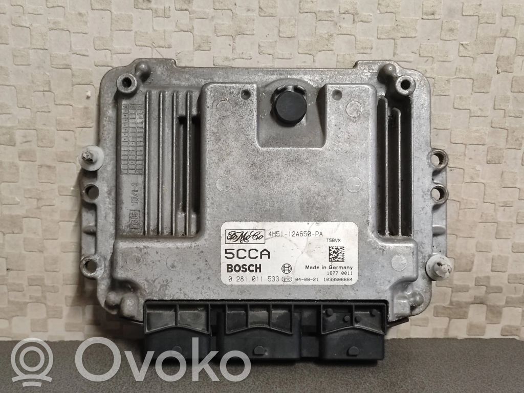 Ford Focus C-MAX Engine control unit/module 