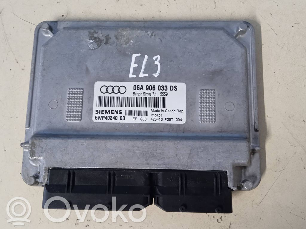 Audi A3 S3 8P Engine control unit/module 