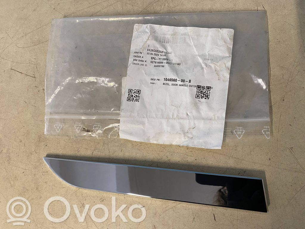 Tesla Model X Tapa manecilla puerta delantera 