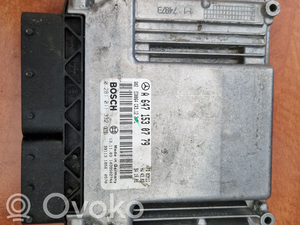 Mercedes-Benz E W211 Engine control unit/module 