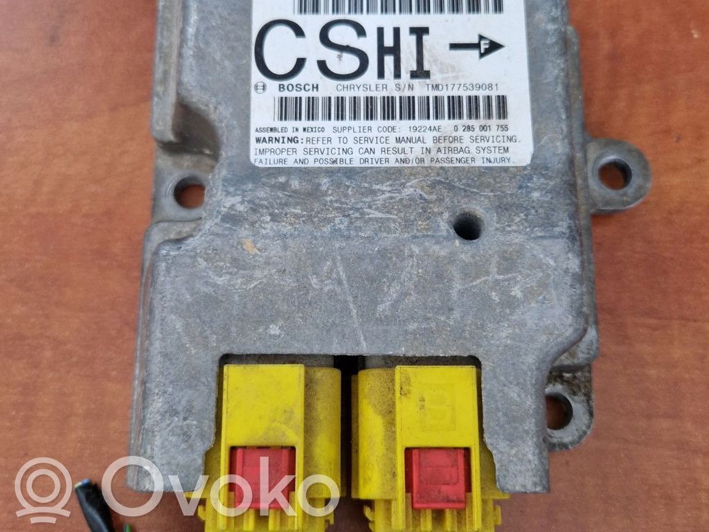 Chrysler PT Cruiser Airbag control unit/module 