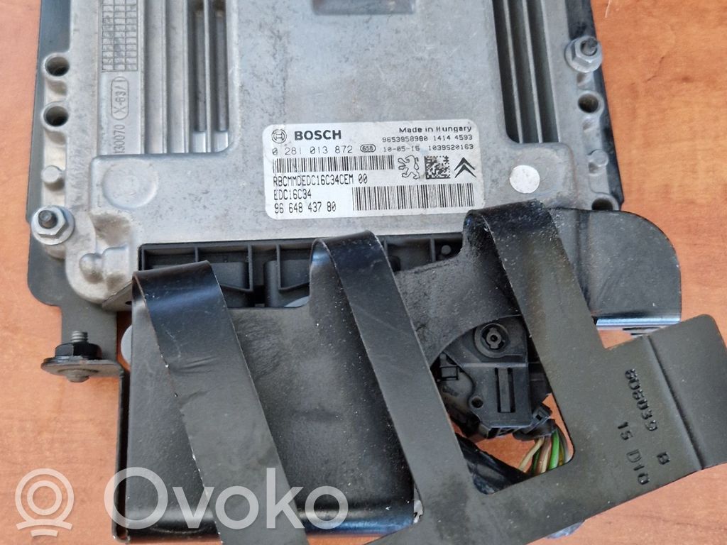 Citroen C4 I Picasso Engine control unit/module ECU 