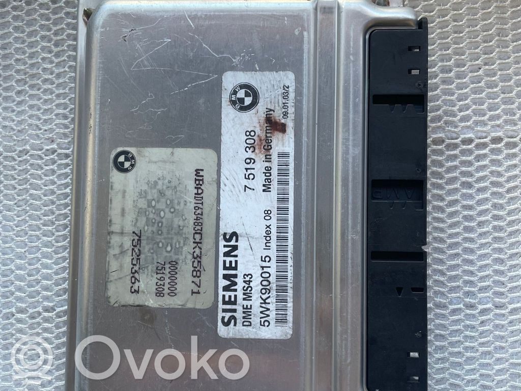 BMW X5 E53 Engine control unit/module 