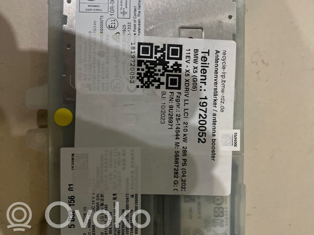 BMW X5 G05 Amplificateur d'antenne 