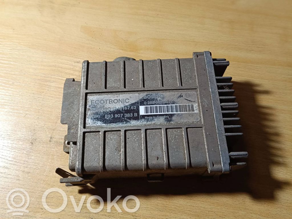 Engine control unit/module   893907383B,0285007061