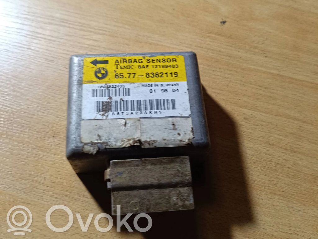 Airbag control unit/module   65778362119,12198403,8362119,65778367035