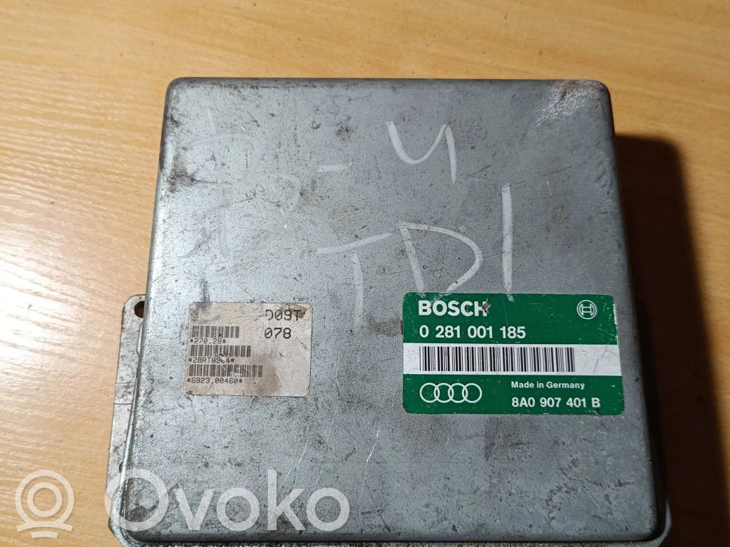 Engine control unit/module   8A0907401B,0281001185