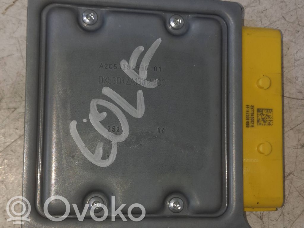 Volkswagen e-Golf Unitate/modul de comandă airbaguri 
