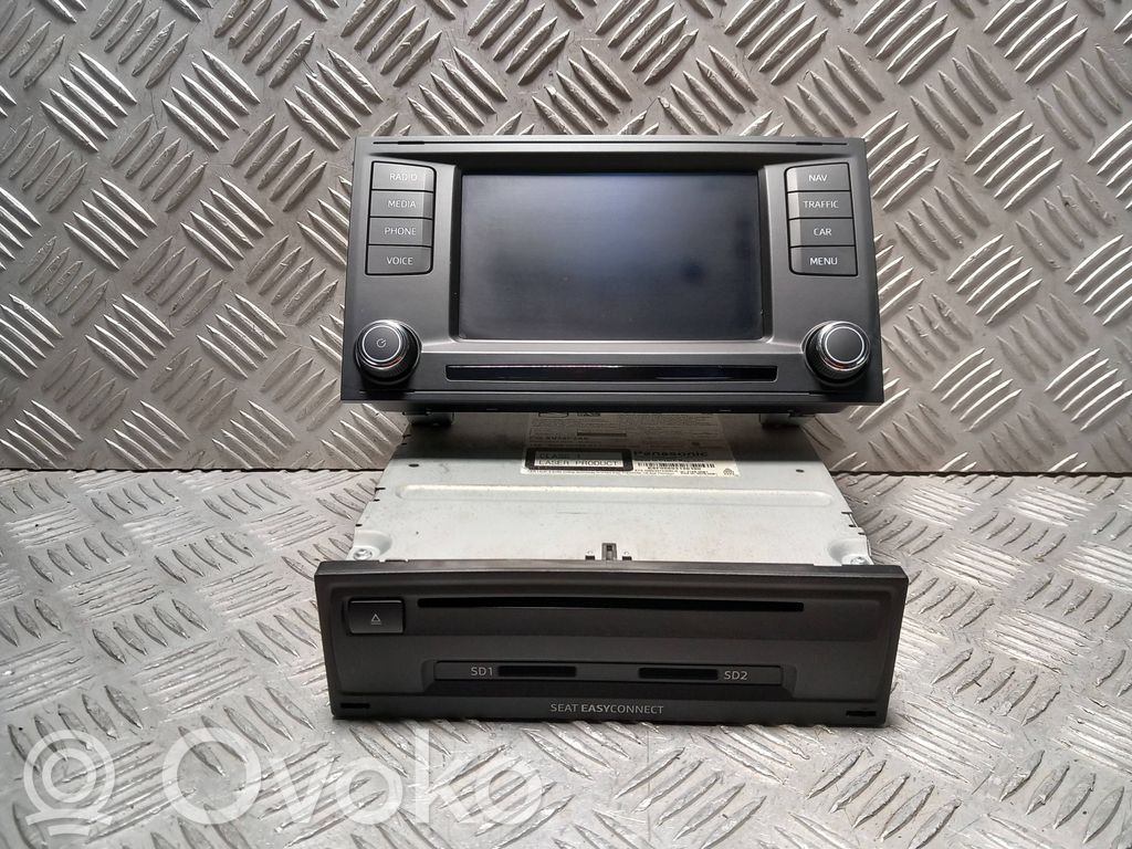 Seat Leon (5F) Unitate principală radio/CD/DVD/GPS 