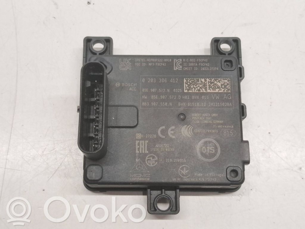 Sensor de radar Distronic   85E907572N