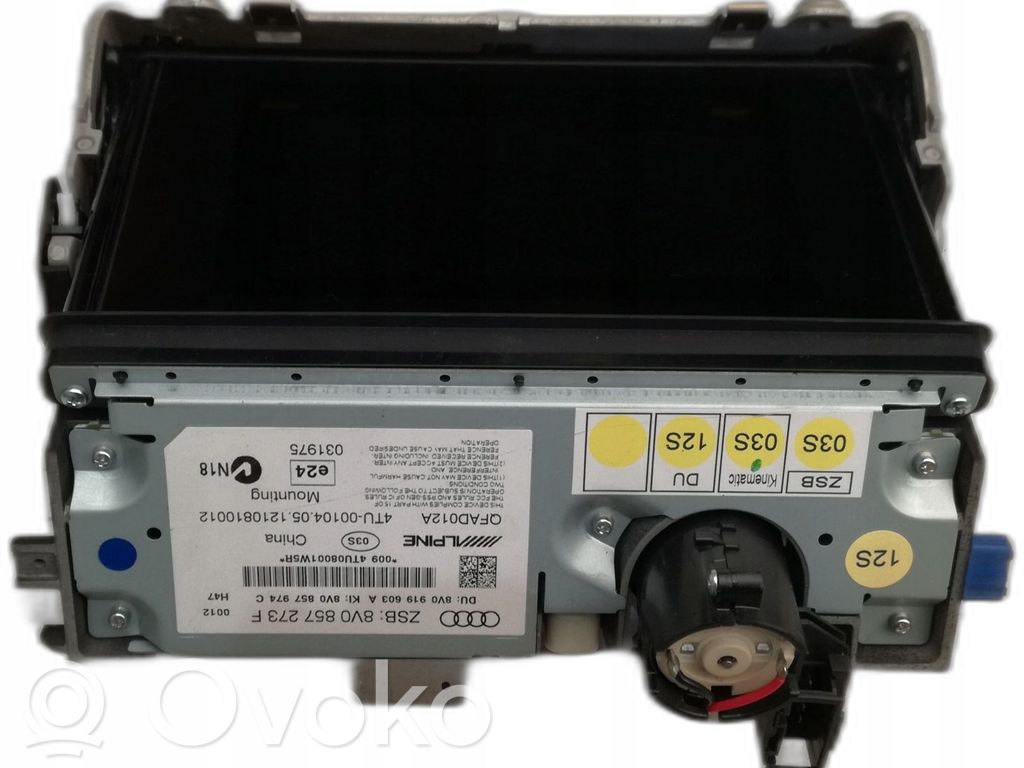 Audi A3 S3 8V Ekrāns / displejs / mazais ekrāns 