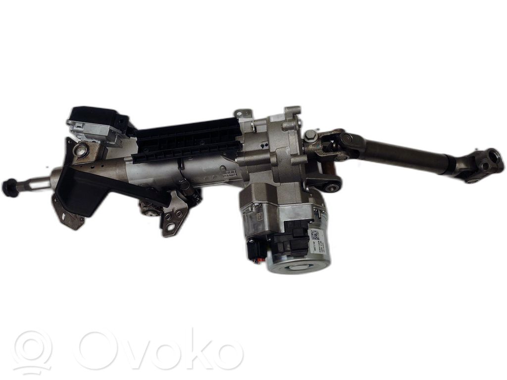 Steering wheel axle