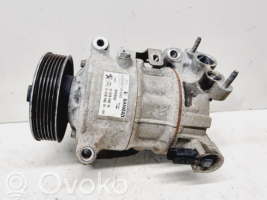 Citroen DS7 Crossback Air conditioning (A/C) compressor (pump) 