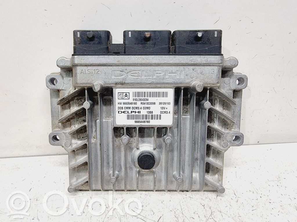 Citroen C5 Engine control unit/module 