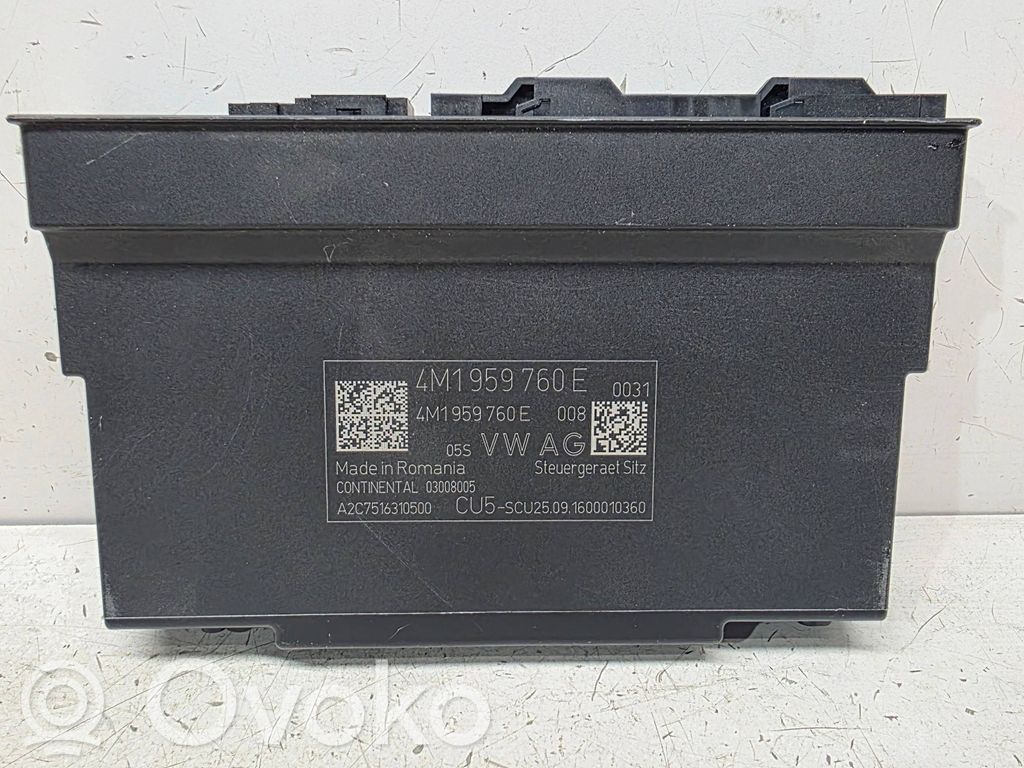 Seat control module   4M6959760E
