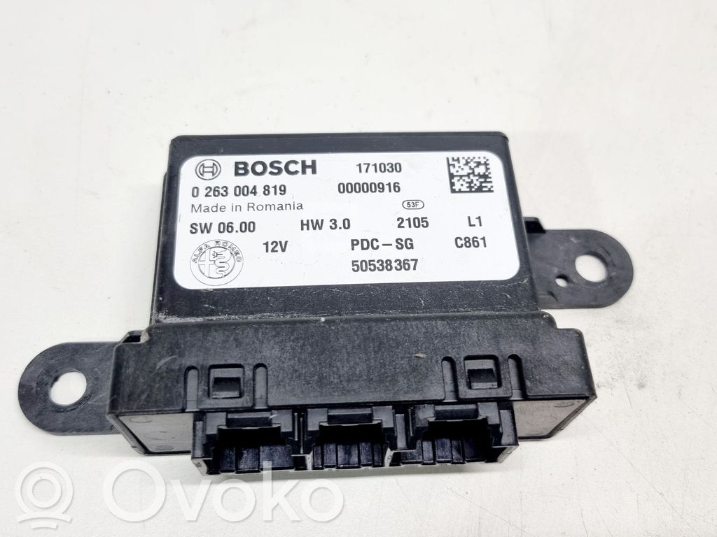 Alfa Romeo Giulia Parking PDC control unit/module 