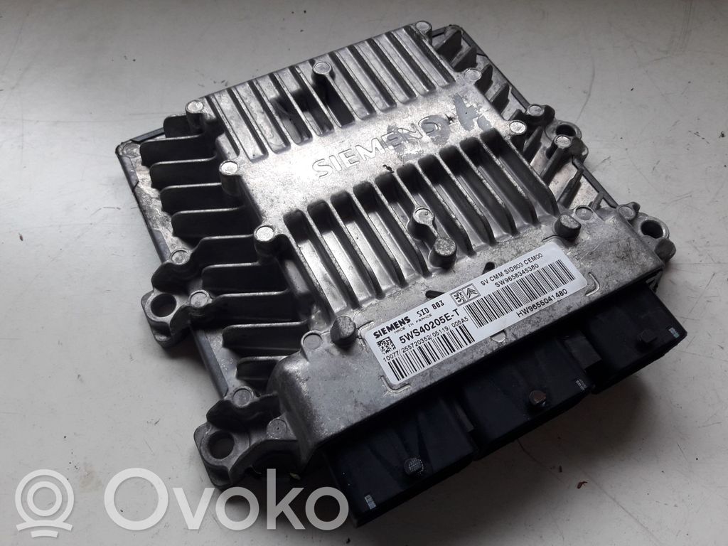 Peugeot 407 Engine control unit/module 