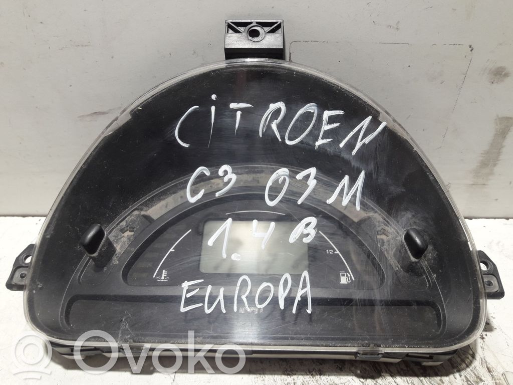 Citroen C3 Licznik / Prędkościomierz 