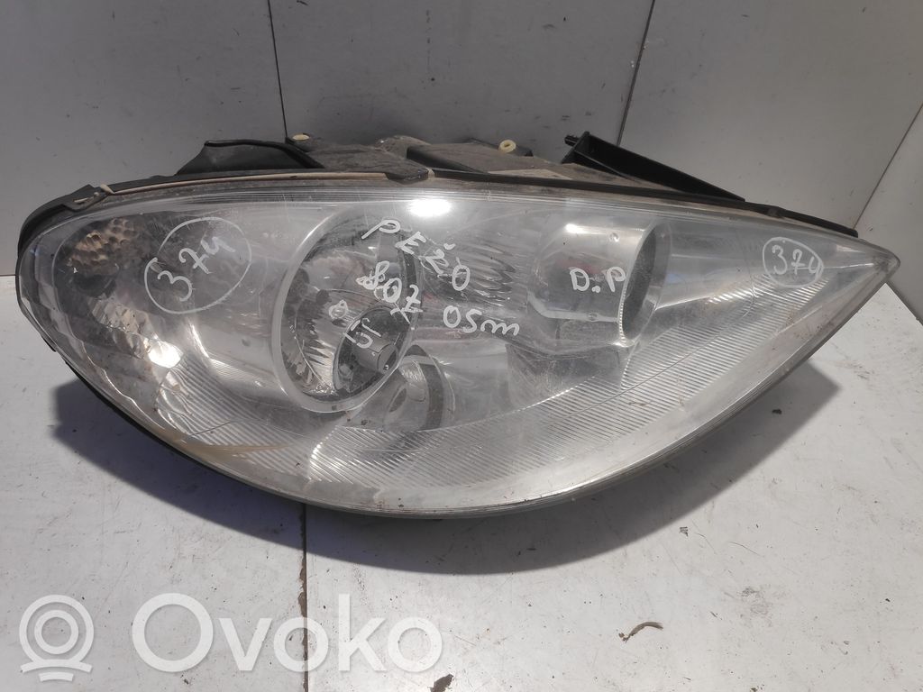 Peugeot 807 Headlight/headlamp 