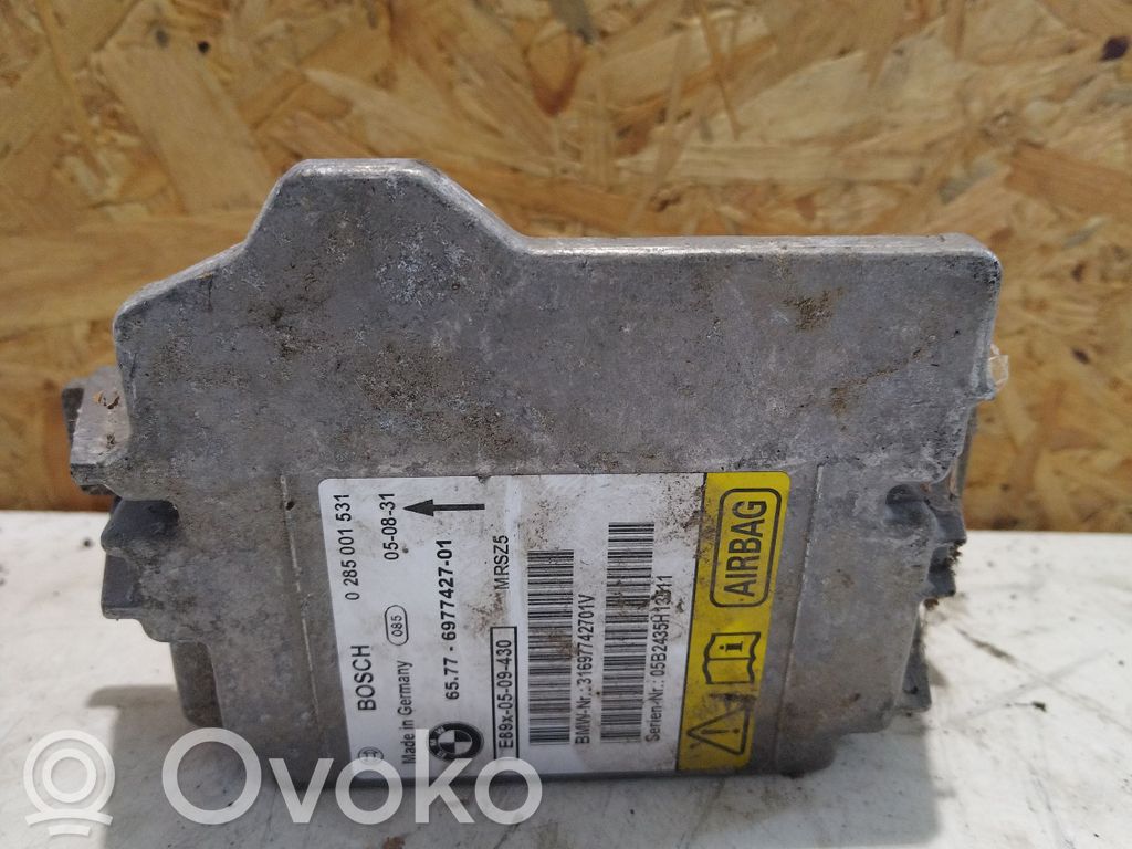 BMW 1 E81 E87 Module de contrôle airbag 