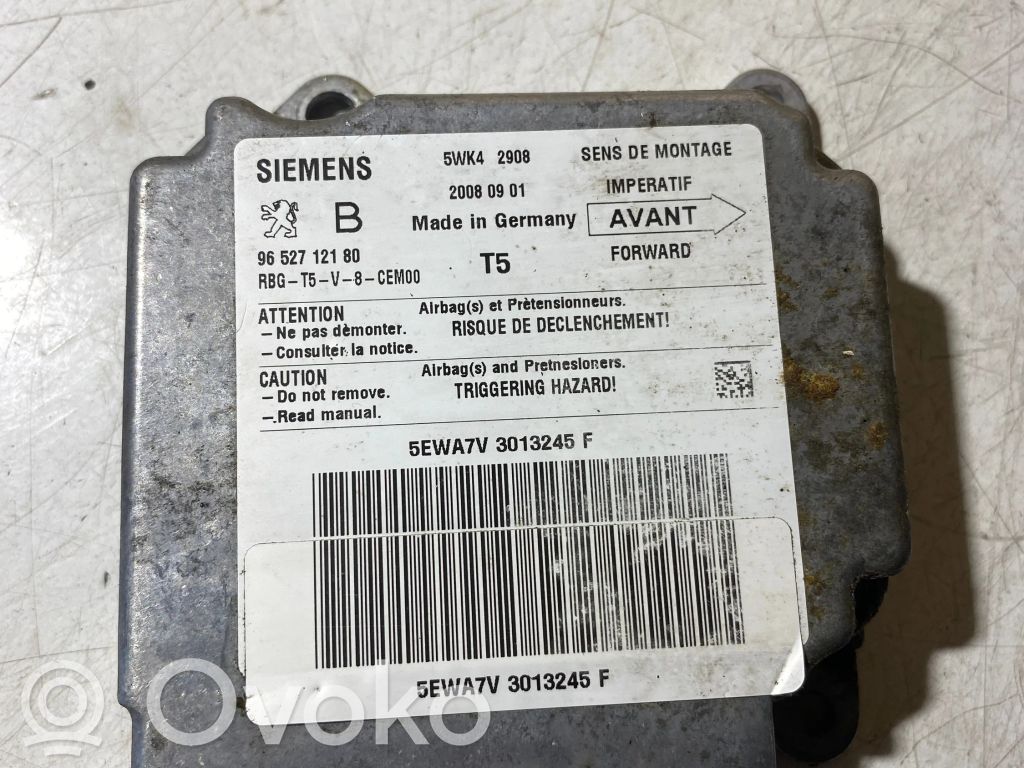 Peugeot 307 Sterownik / Moduł Airbag 