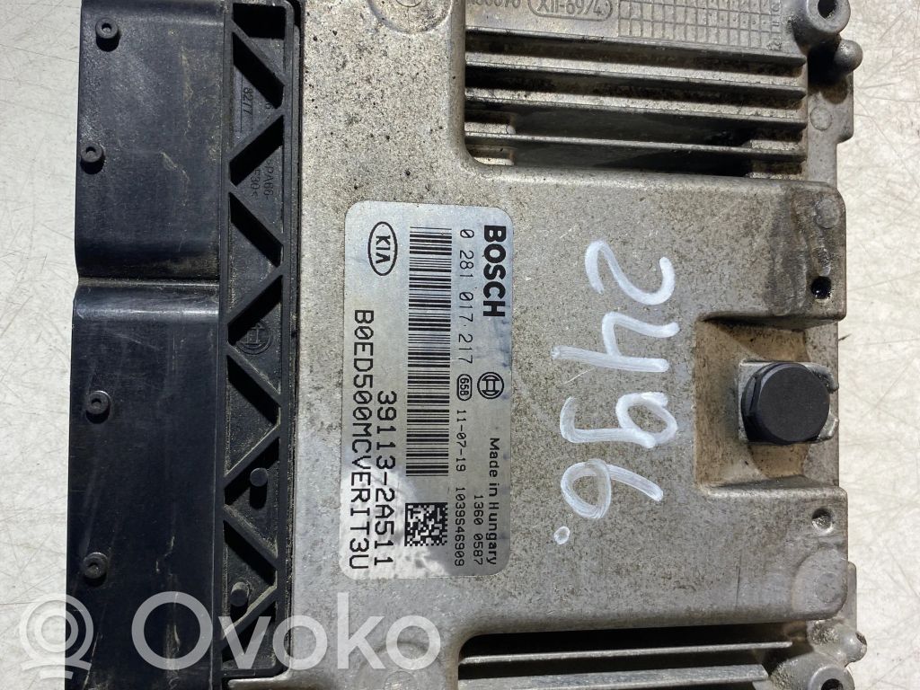 Unidad de control/módulo del motor   391132A511,1039S46909,0281017217