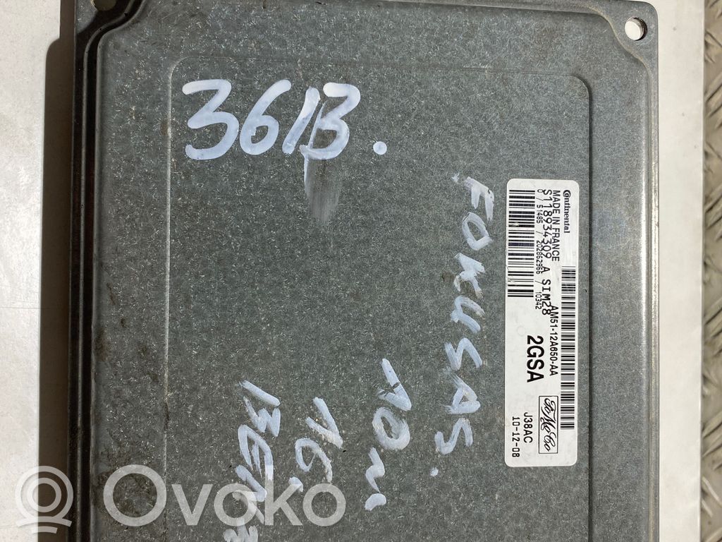 Unité de commande, module ECU de moteur   AM5112A650AA,S118934309