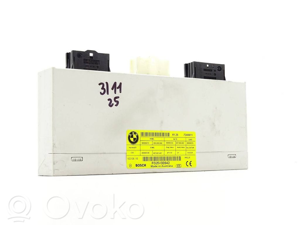BMW 7 F01 F02 F03 F04 Sterownik / Moduł elektrycznej klapy tylnej / bagażnika 