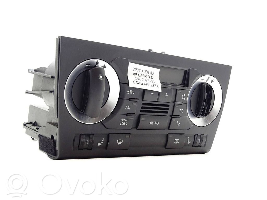 Audi A3 S3 8P Climate control unit 