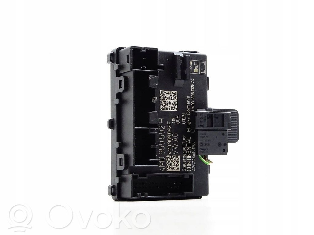 Audi Q7 4M Centralina/modulo portiere 