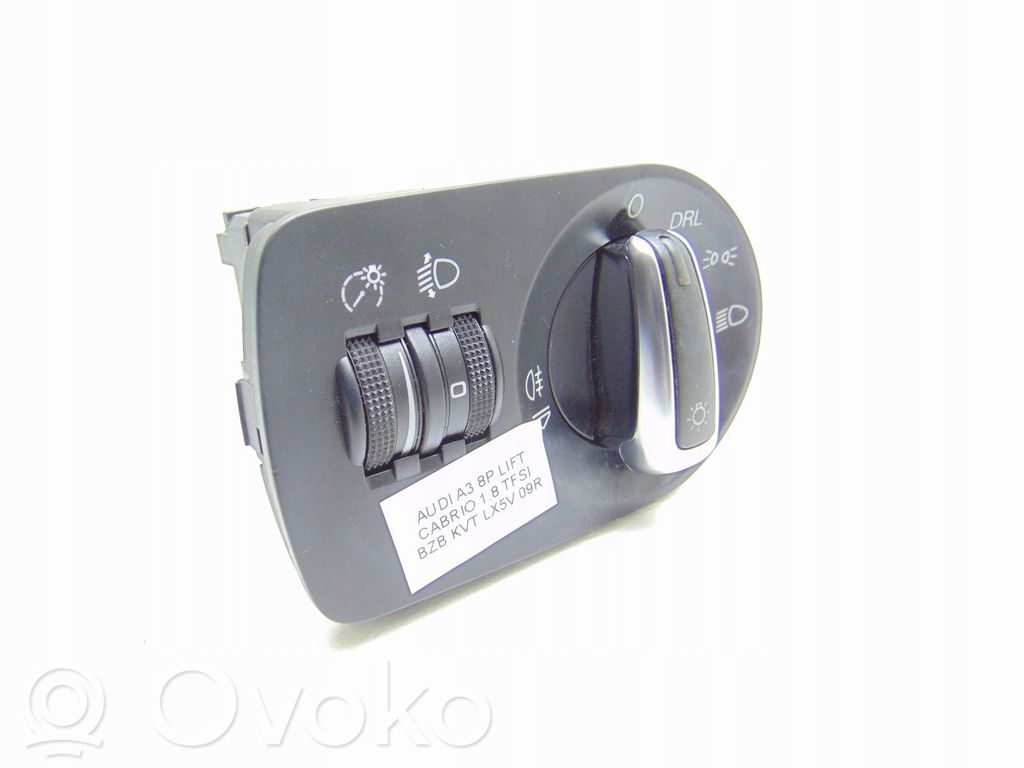 Audi A3 S3 8P Light switch 