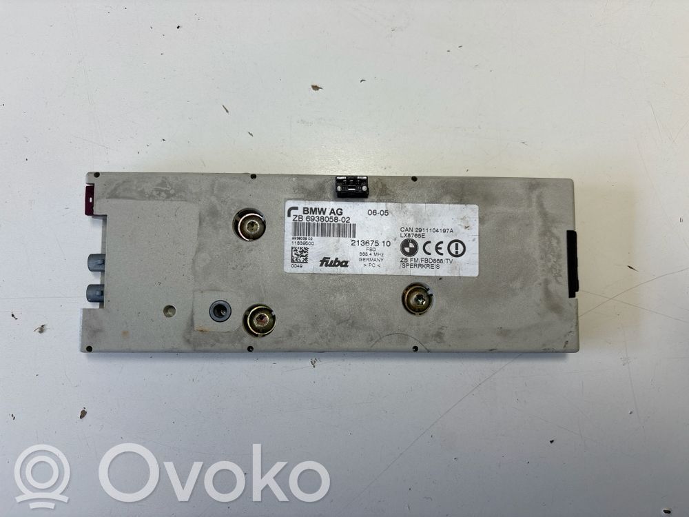 BMW 7 E65 E66 Antenos stiprintuvas 
