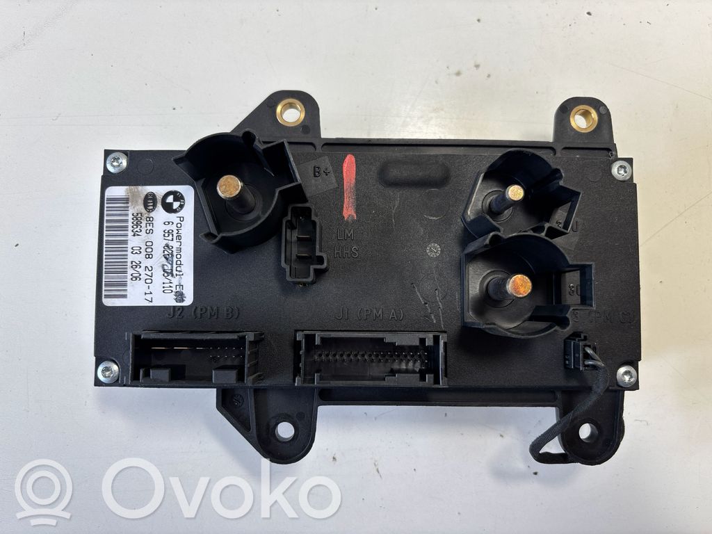 BMW 7 E65 E66 Unité de contrôle à bord d'alimentation 