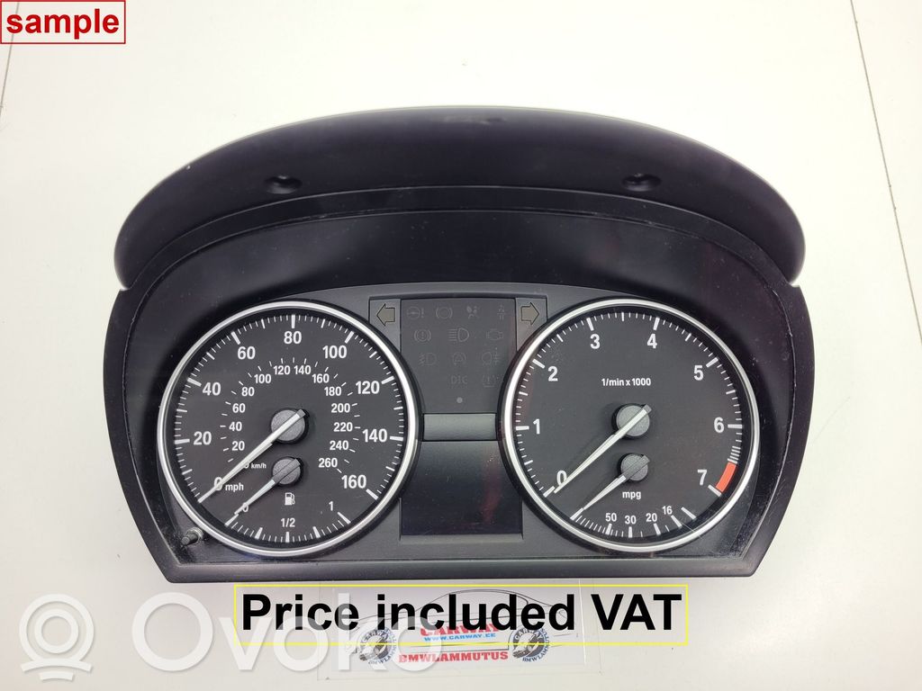 BMW X1 E84 Speedometer (instrument cluster) 