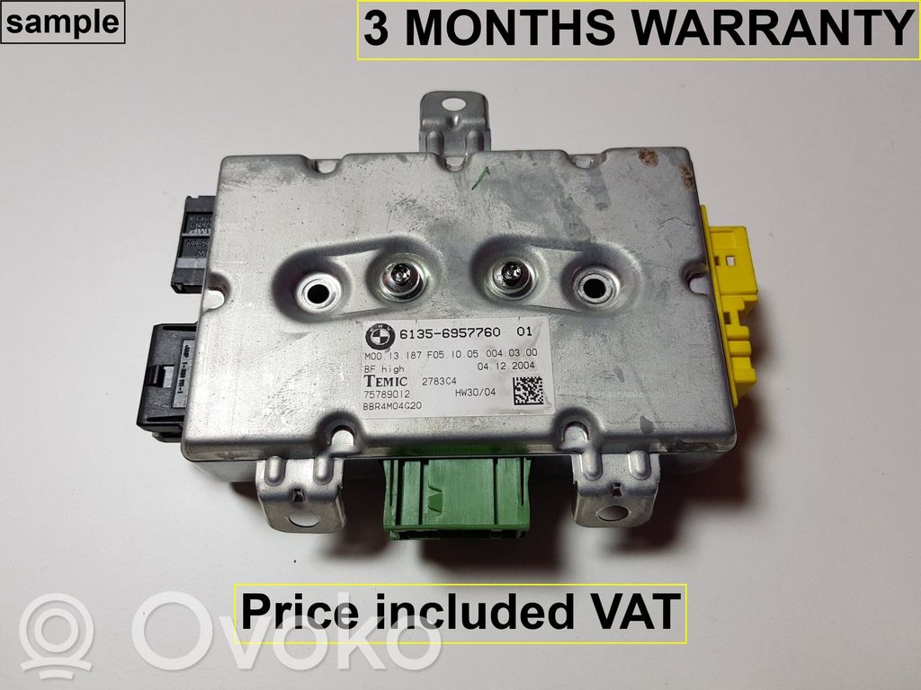 Unité de commande module de porte   61359110846,9110846,61356957760,6933484,6941430,6944501,6945147,6948690,6952984,6957760,6963014,6976154,9110846