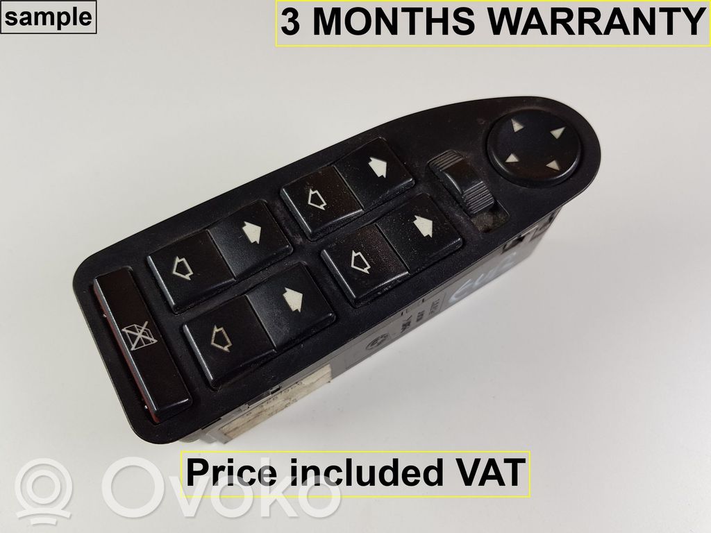 BMW 7 E38 Quarter vent window switch 