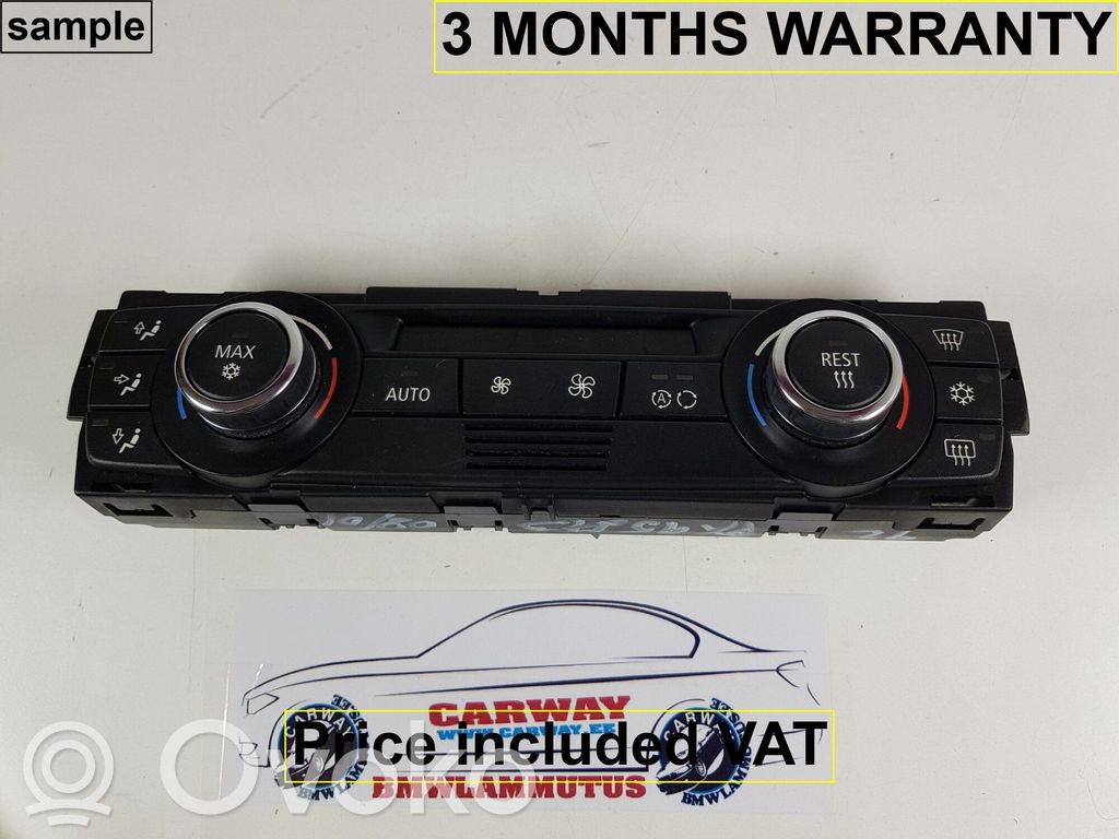 BMW 3 E92 E93 Climate control unit 